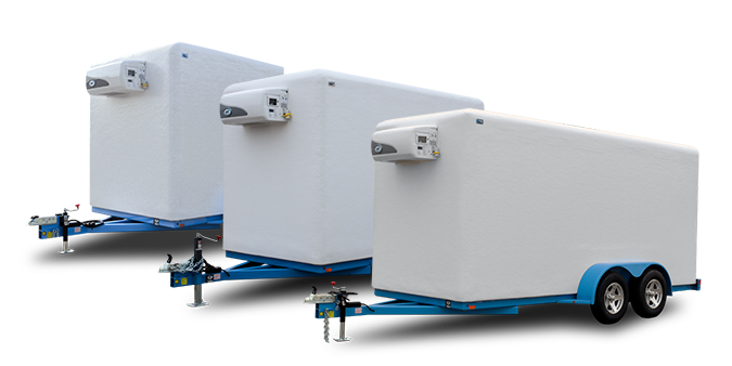 Stockton California Refrigerated Trailer Rentals - Freezer & Refrigerator Units Stockton